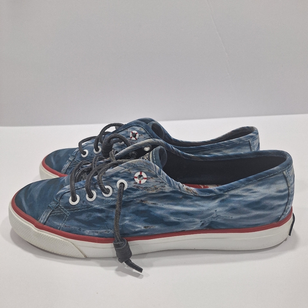 Sperry xJAWS Seacoast Special Edition Boat Shoes- Women 7.5M